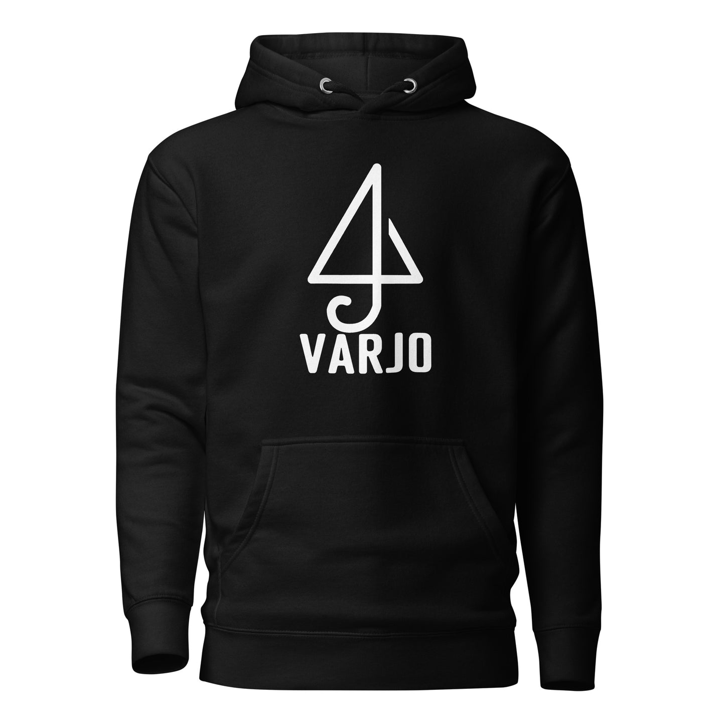 Varjo Valkoinen Logo Huppari