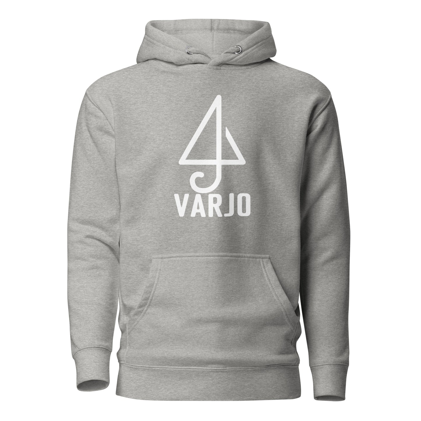 Varjo Valkoinen Logo Huppari