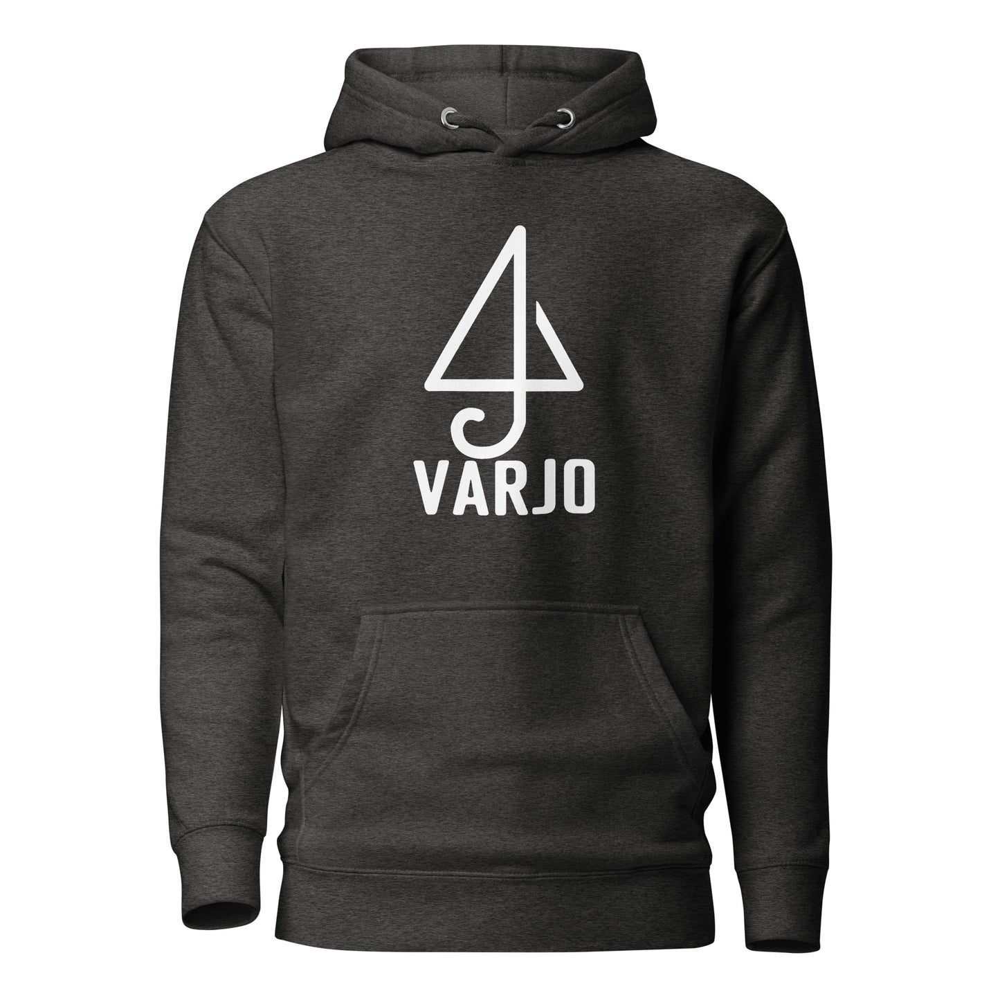 Varjo Valkoinen Logo Huppari