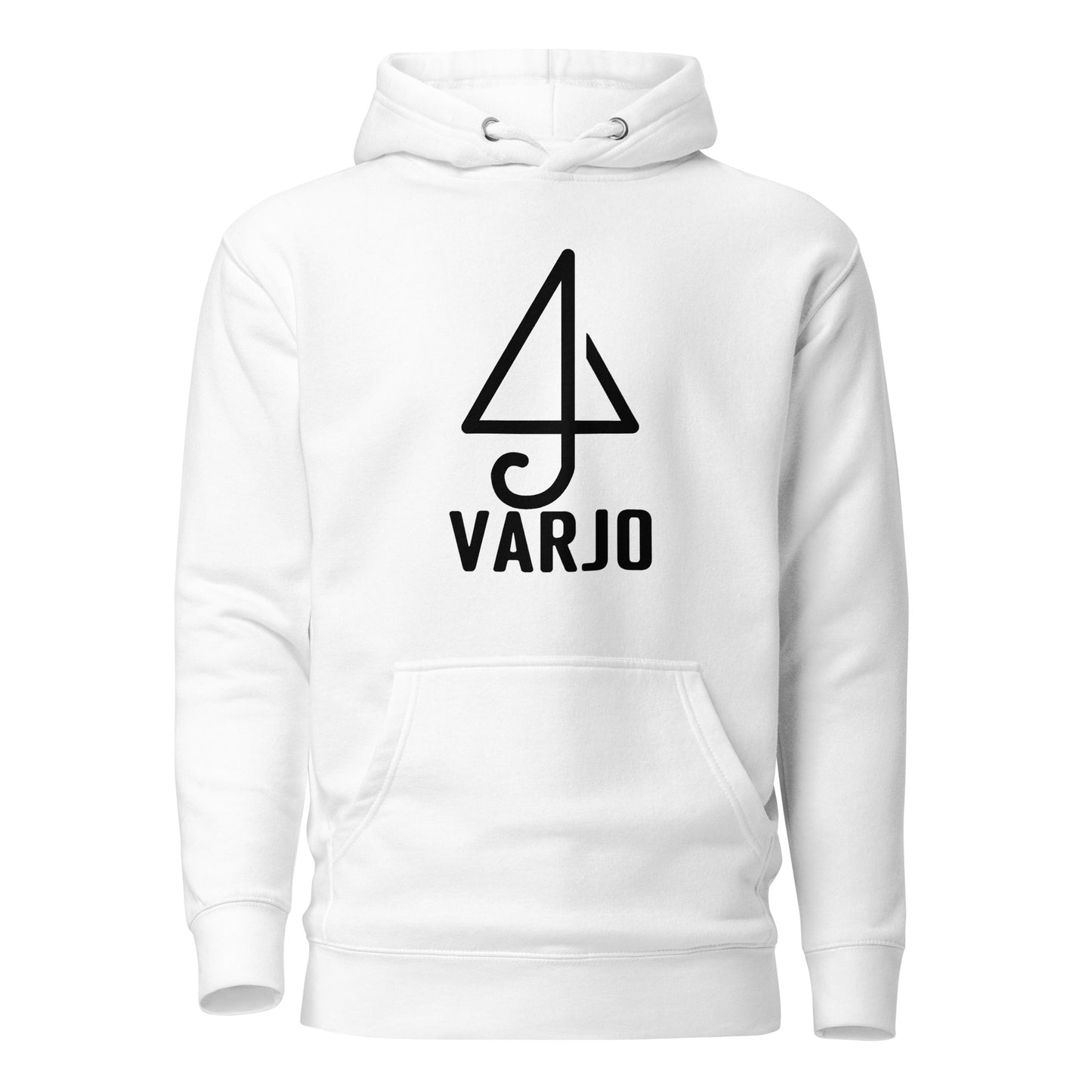 Varjo Musta Logo Huppari